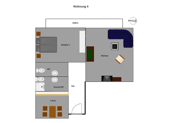 Dorfhaus דירה *